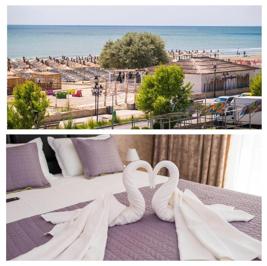 Golden Shell Apartment Mamaia Nord Năvodari Exteriör bild